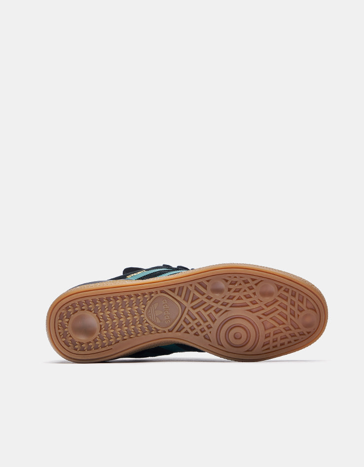 adidas Busenitz Skate Shoes - Core Black/Collegiate Green/Gum