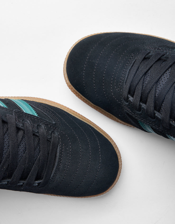 adidas Busenitz Skate Shoes - Core Black/Collegiate Green/Gum
