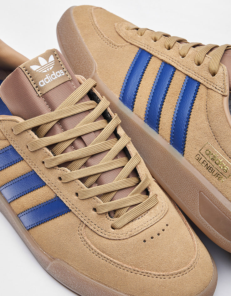 adidas Glenburn Skate Shoes - Cardboard/Muted Purple/Gum
