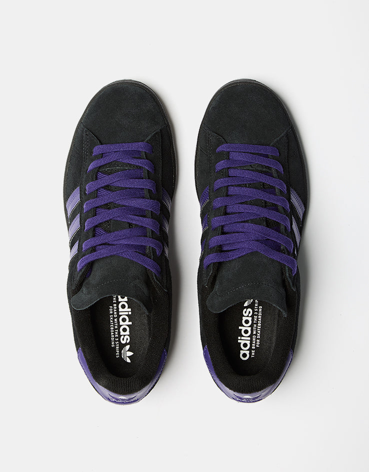 adidas Campus ADV Skate Shoes - Collegiate Purple/Core Black/Silver Metallic