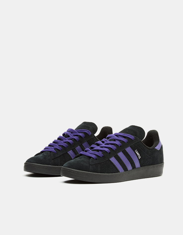 adidas Campus ADV Skate Shoes - Collegiate Purple/Core Black/Silver Metallic