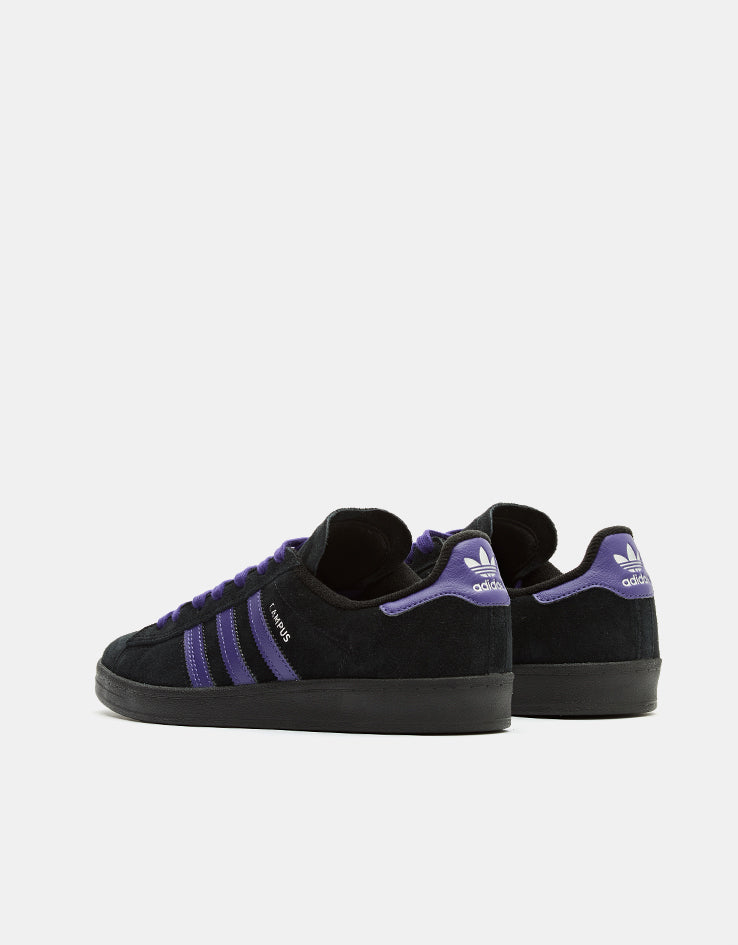 adidas Campus ADV Skate Shoes - Collegiate Purple/Core Black/Silver Metallic