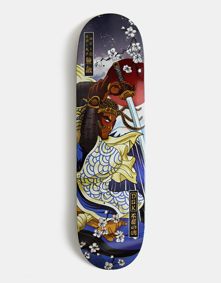 DGK Reid Fighting Spirit Skateboard Deck - 8.38"