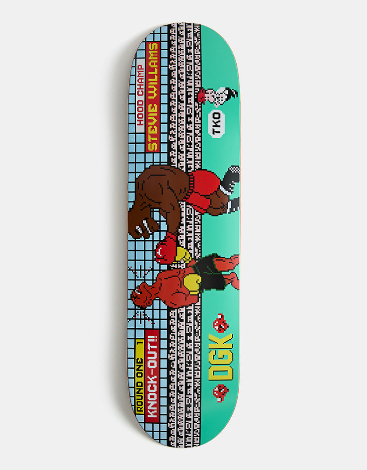 DGK Williams 8-Bit TKO Skateboard Deck - 8.25"