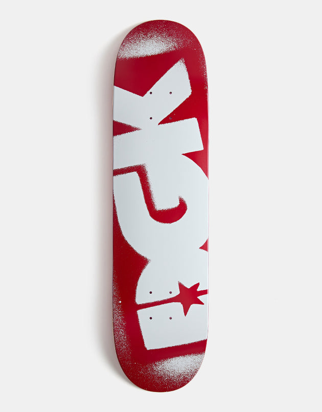 DGK OG Logo Red Skateboard Deck - 8.06"