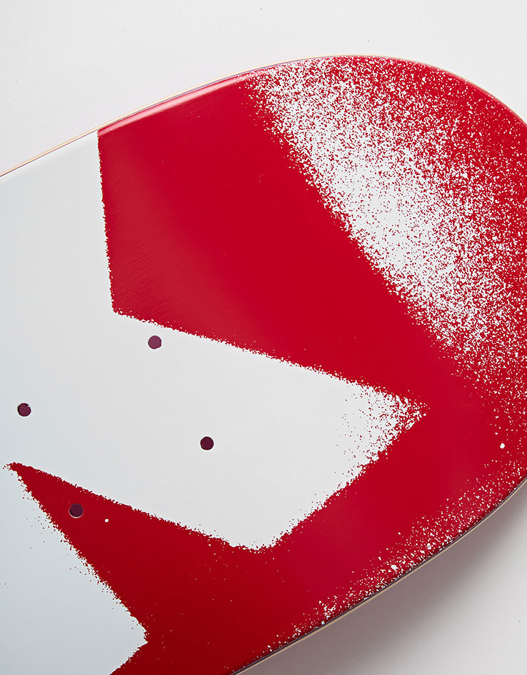 DGK OG Logo Red Skateboard Deck - 8.06"