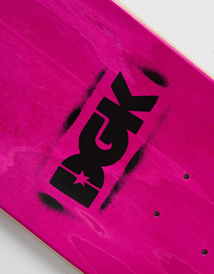 DGK OG Logo Red Skateboard Deck - 8.06"