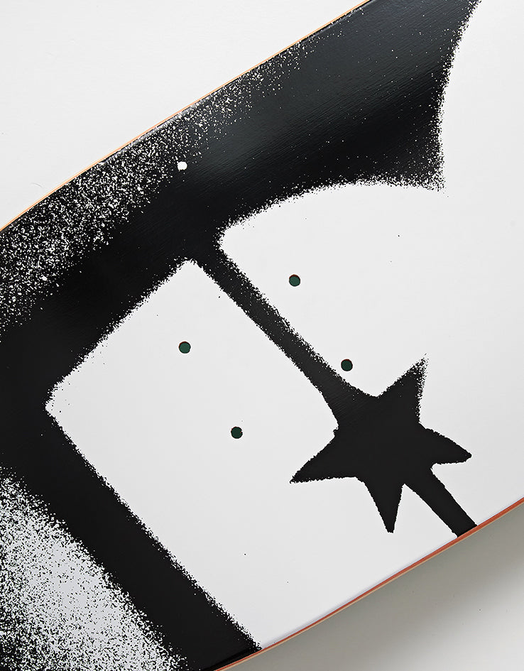 DGK OG Logo Black Skateboard Deck - 8.5"