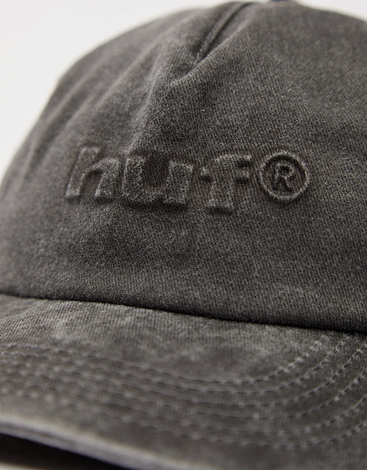 HUF Pacific Wash Snapback Cap - Black