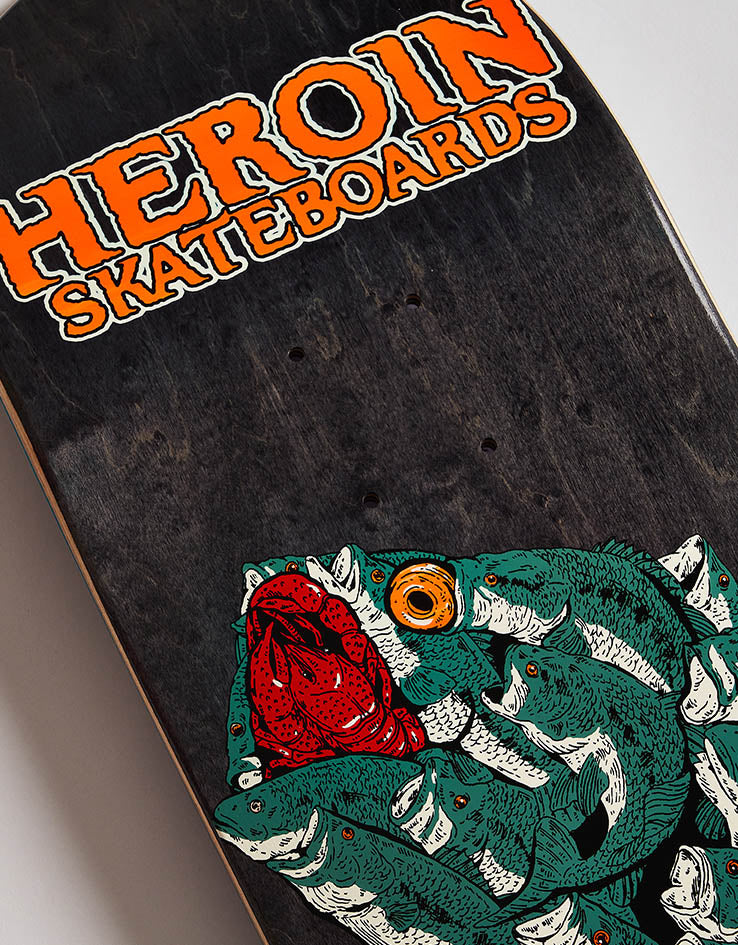Heroin Aaron Fish Skateboard Deck - 8.75”