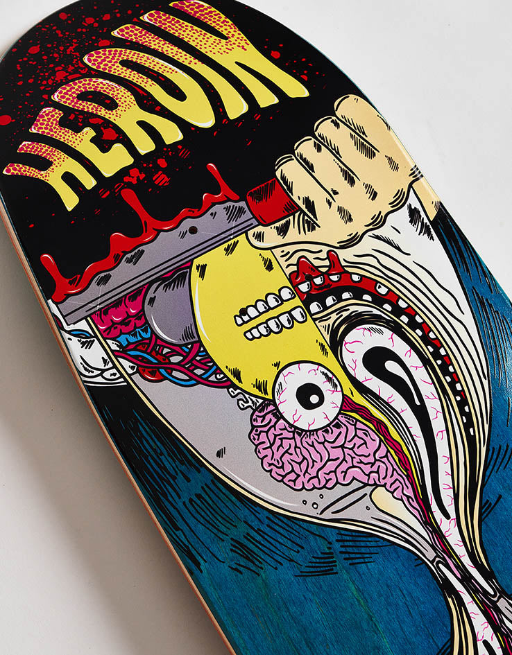 Heroin Razor Egg Merged Skateboard Deck - 9.25”