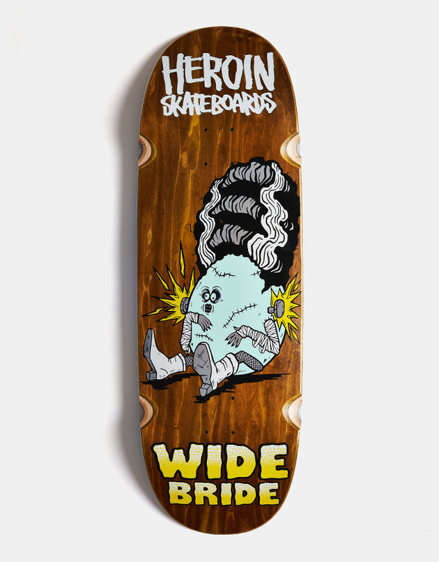 Heroin Wide Bride Skateboard Deck - 10.4”