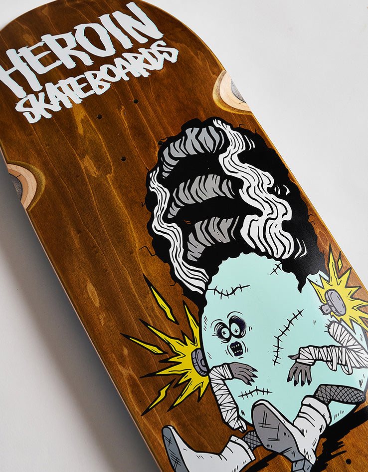 Heroin Wide Bride Skateboard Deck - 10.4”