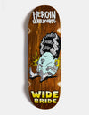 Heroin Wide Bride Skateboard Deck - 10.4”