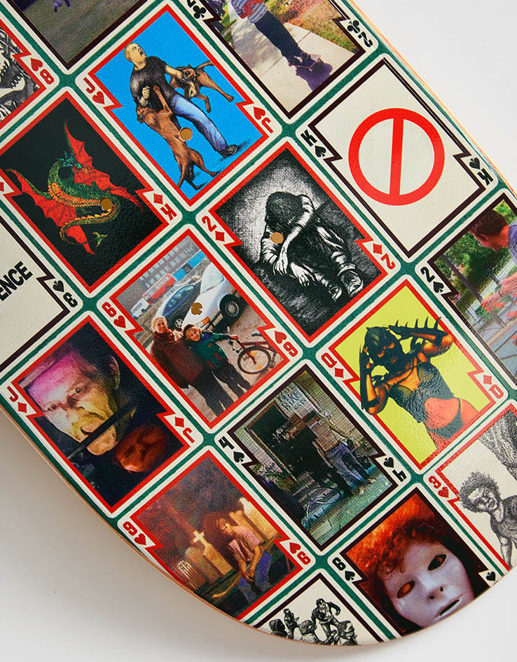 Hockey Playing Cards S1 Skateboard Deck - 8.25"