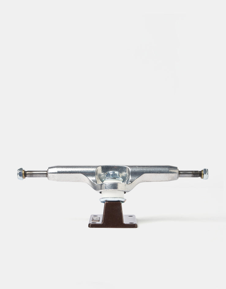 Lurpiv 3 Hollow Skateboard Trucks - Polished/Brown (Pair)