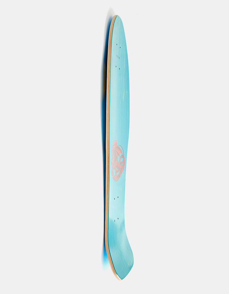 Powell Peralta Caballero Chinese Dragon Aqua Foil Skateboard Deck - 10"