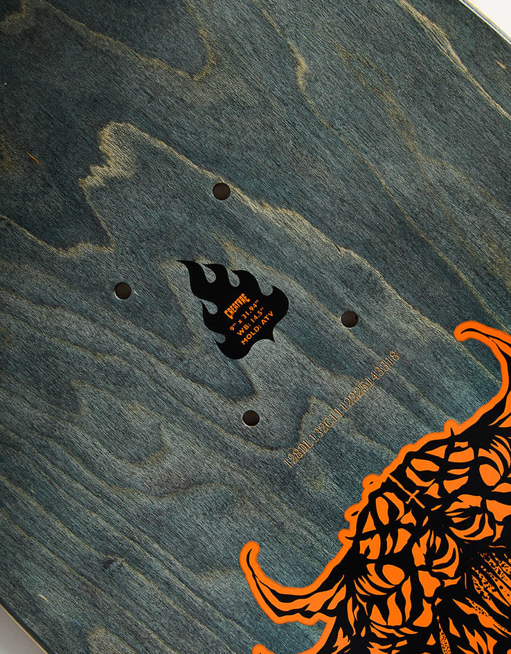 Creature Hitz Cobra Skateboard Deck - 9"