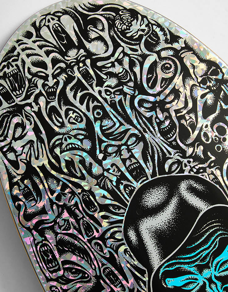 Santa Cruz Knox Firepit Reissue Skateboard Deck - 10.07"
