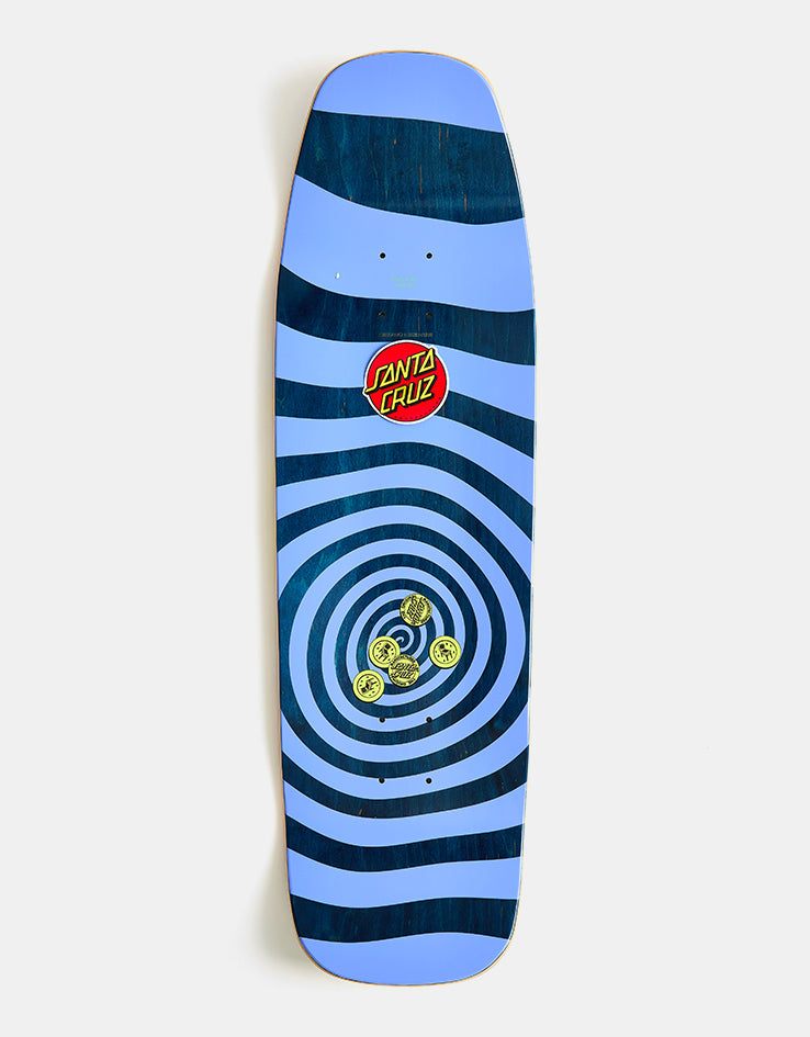 Santa Cruz Delfino Pinball Vision Skateboard Deck - 9.14"