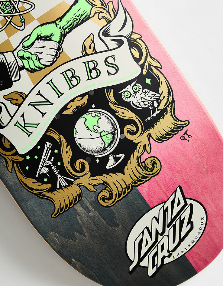 Santa Cruz Knibbs Cryptic Skateboard Deck - 8.5"