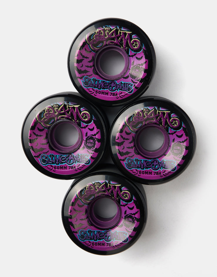 Slime Balls x Bam Margera OG Slime 78a Guest Skateboard Wheels - 60mm