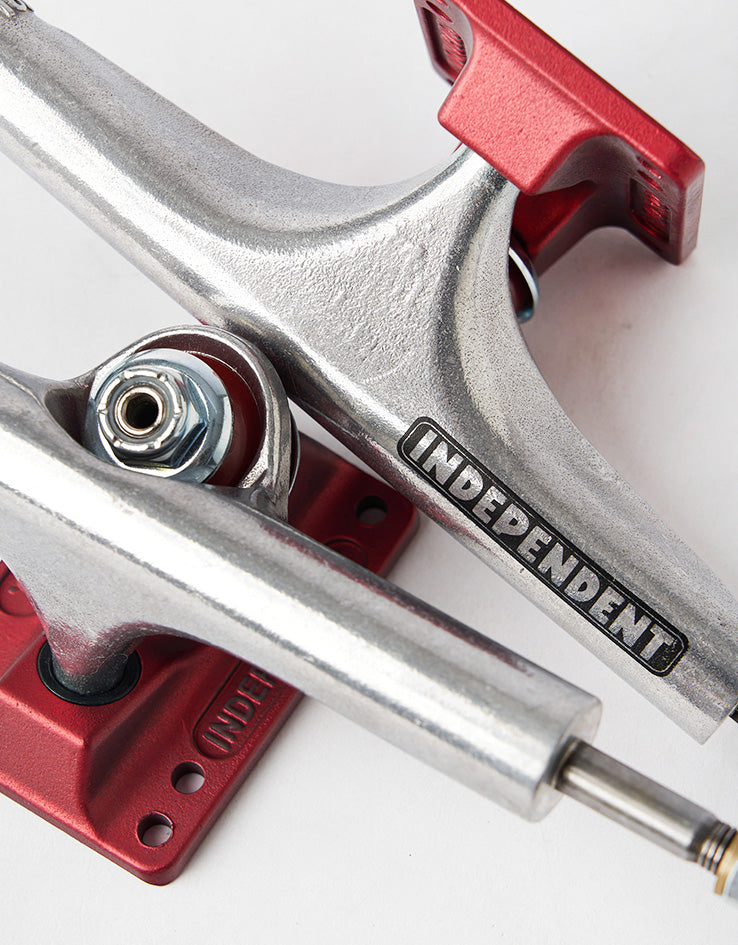 Independent Bar Logo Stage 4 Hollow Standard Skateboard Trucks (Pair)