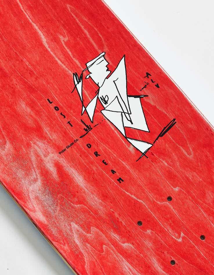 Polar Team Alv Still Pushing Skateboard Deck