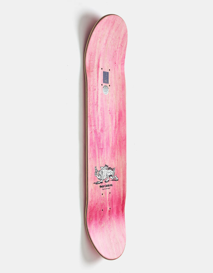 Polar Shin Bongi Boy Pink Skateboard Deck - 8.5"