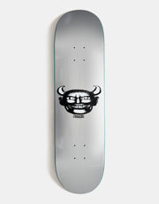 Polar Boserio Silver Devil 'SHORT' Skateboard Deck - 8.5"