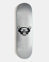 Polar Boserio Silver Devil 'SHORT' Skateboard Deck - 8.5"
