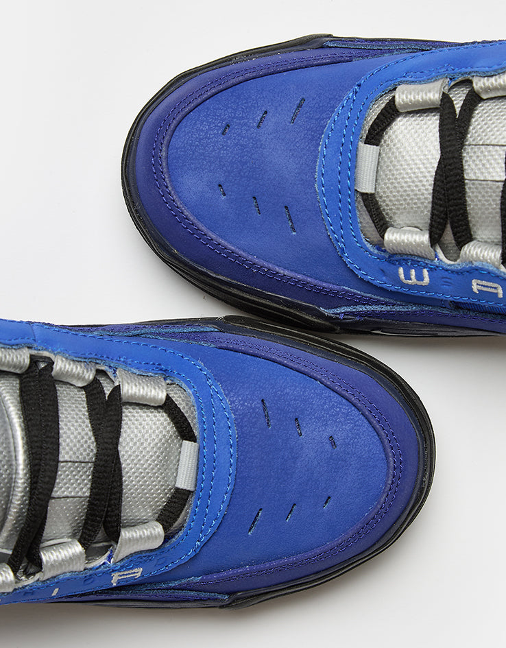 Nike SB Air Max Ishod Skate Shoes - Blue Void/Metallic Silver-Radiant Blue