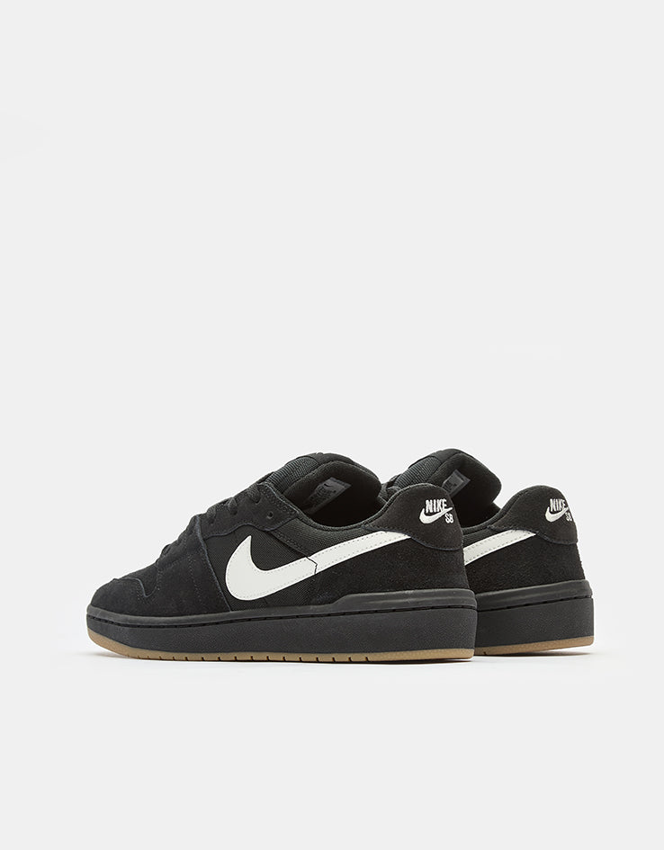 Nike SB Code 58 Skate Shoes - Black/Summit White-Black-Gum Light Brown