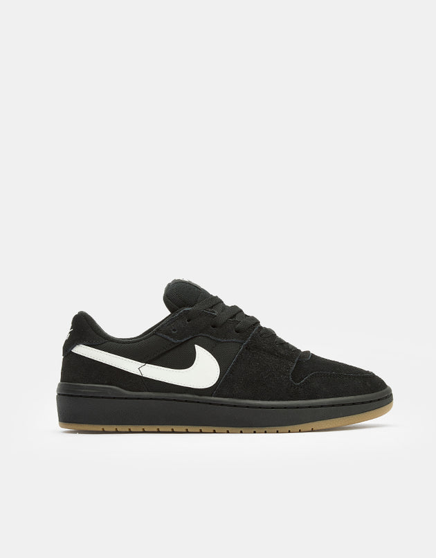 Nike SB Code 58 Skate Shoes - Black/Summit White-Black-Gum Light Brown