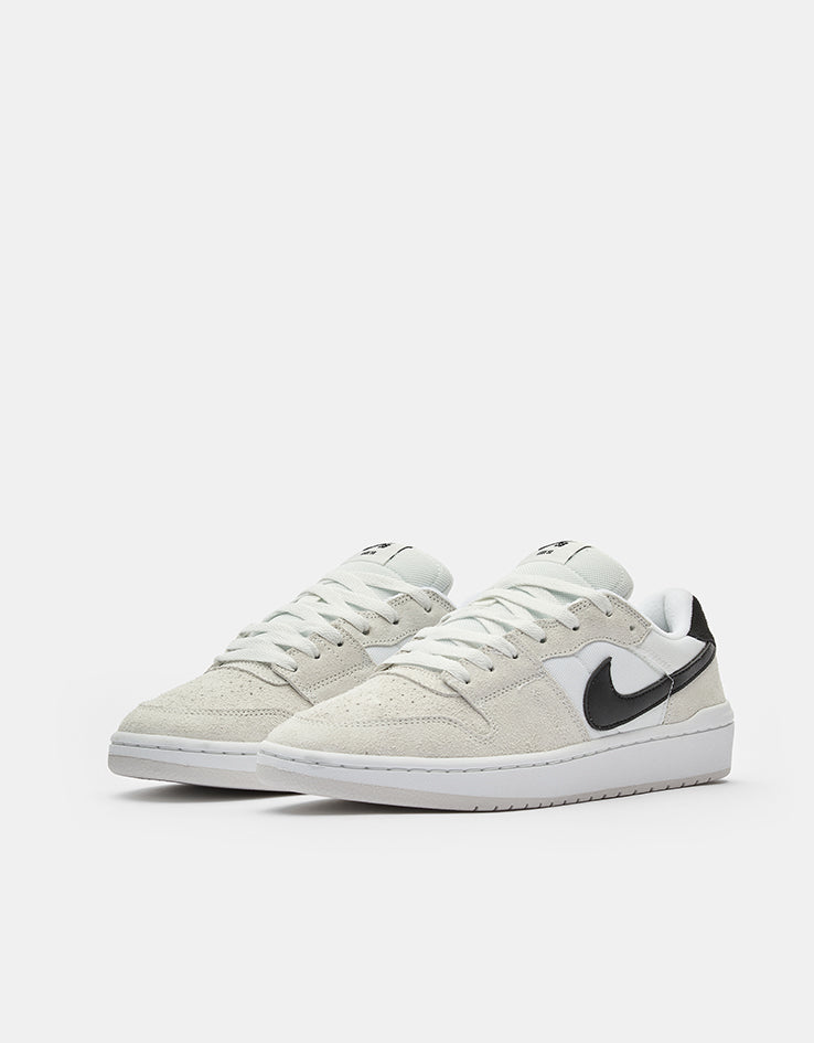 Nike SB Code 58 Skate Shoes - White/Black-Summit White-Black