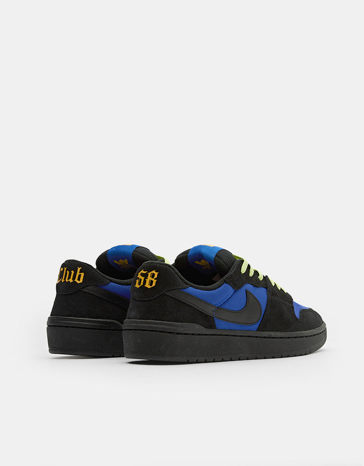 Nike SB Code 58 Skate Shoes - Racer Blue/Black-Black-Lt Lemon Twist