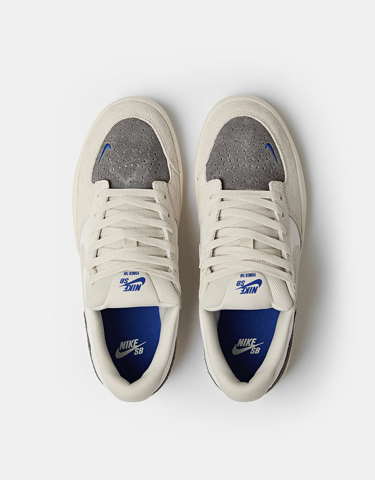 Nike SB Force 58 Skate Shoes - Phantom/Lt Orewood Brn-Pencil Point