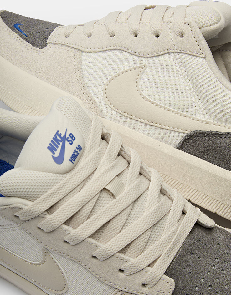 Nike SB Force 58 Skate Shoes - Phantom/Lt Orewood Brn-Pencil Point