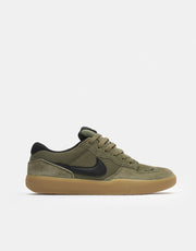 Nike SB Force 58 Skate Shoes - Medium Olive/Black-Medium Olive