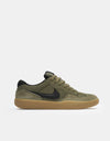 Nike SB Force 58 Skate Shoes - Medium Olive/Black-Medium Olive