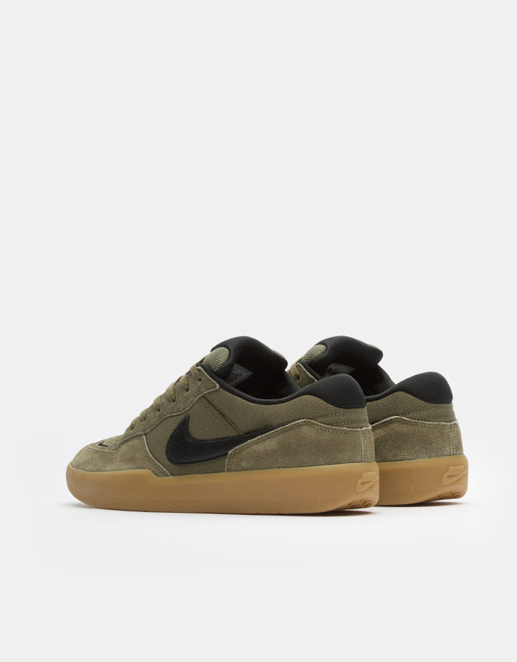 Nike SB Force 58 Skate Shoes - Medium Olive/Black-Medium Olive