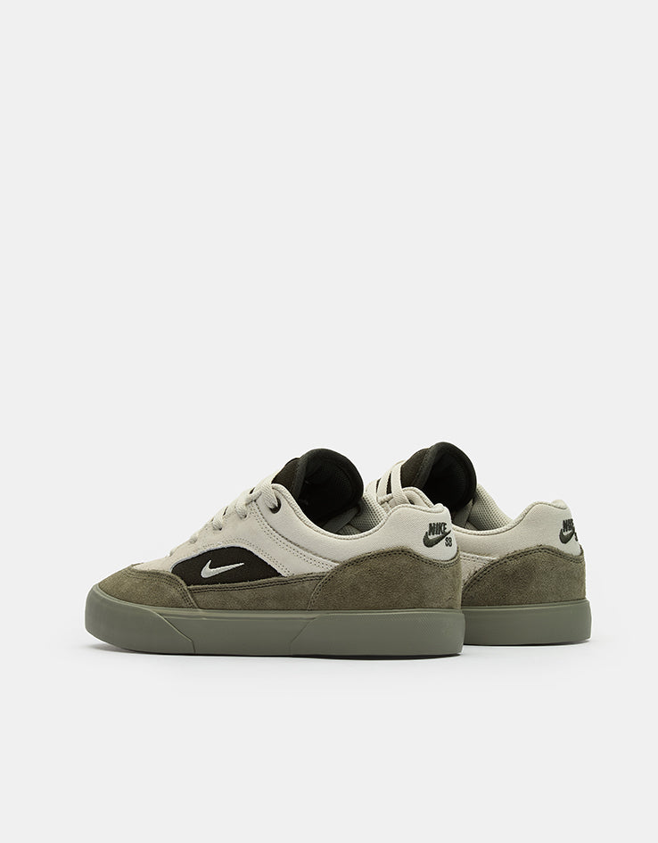 Nike SB Malor Skate Shoes - Light Bone/Light Bone-Light Army