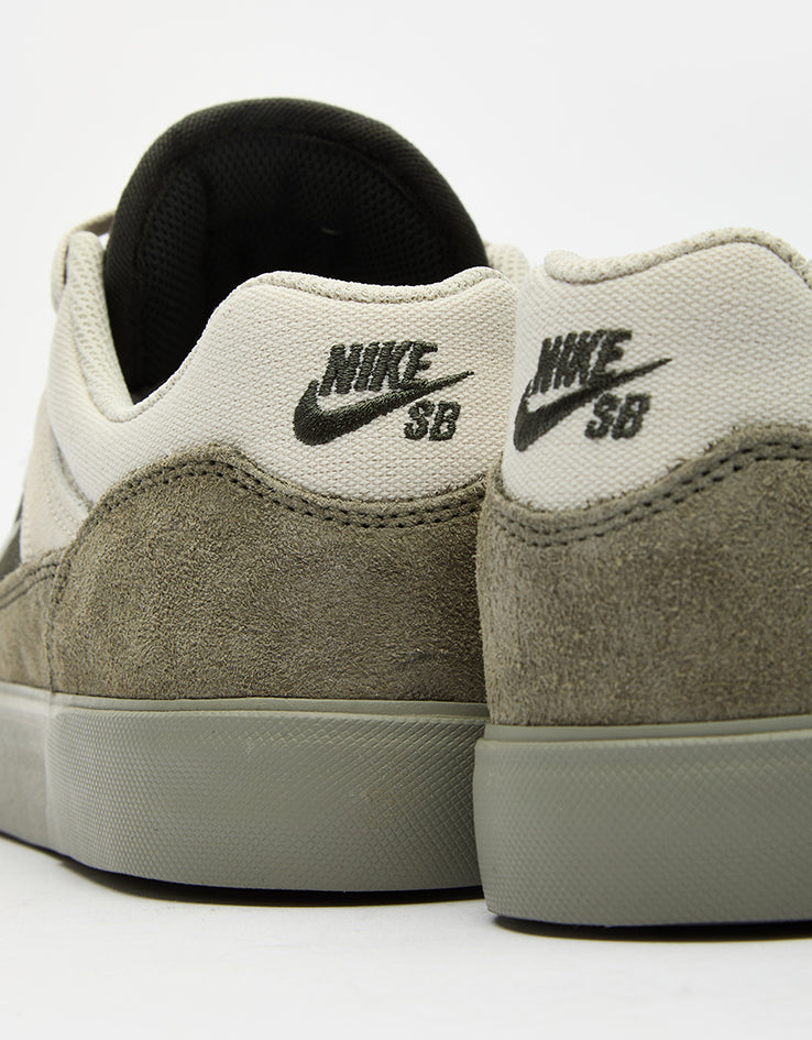 Nike SB Malor Skate Shoes - Light Bone/Light Bone-Light Army