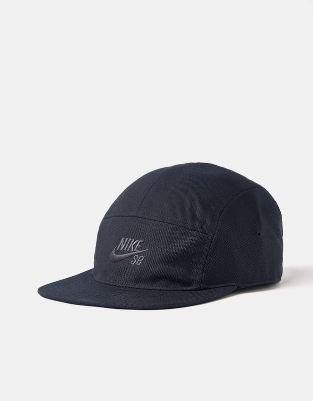 Nike SB Fly 5 Panel Cap - Black/Black/Dark Smoke Grey