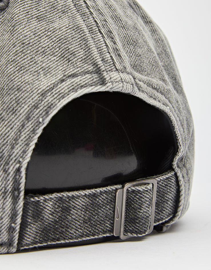 Nike Unstructured Denim Patch Cap - Anthracite/Anthracite