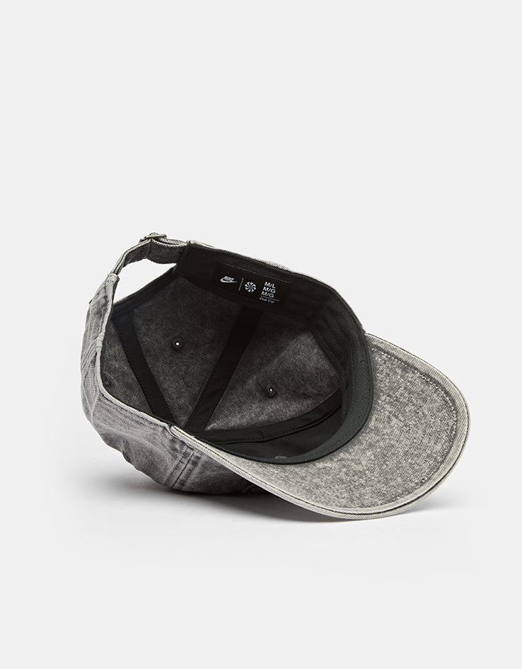Nike Unstructured Denim Patch Cap - Anthracite/Anthracite