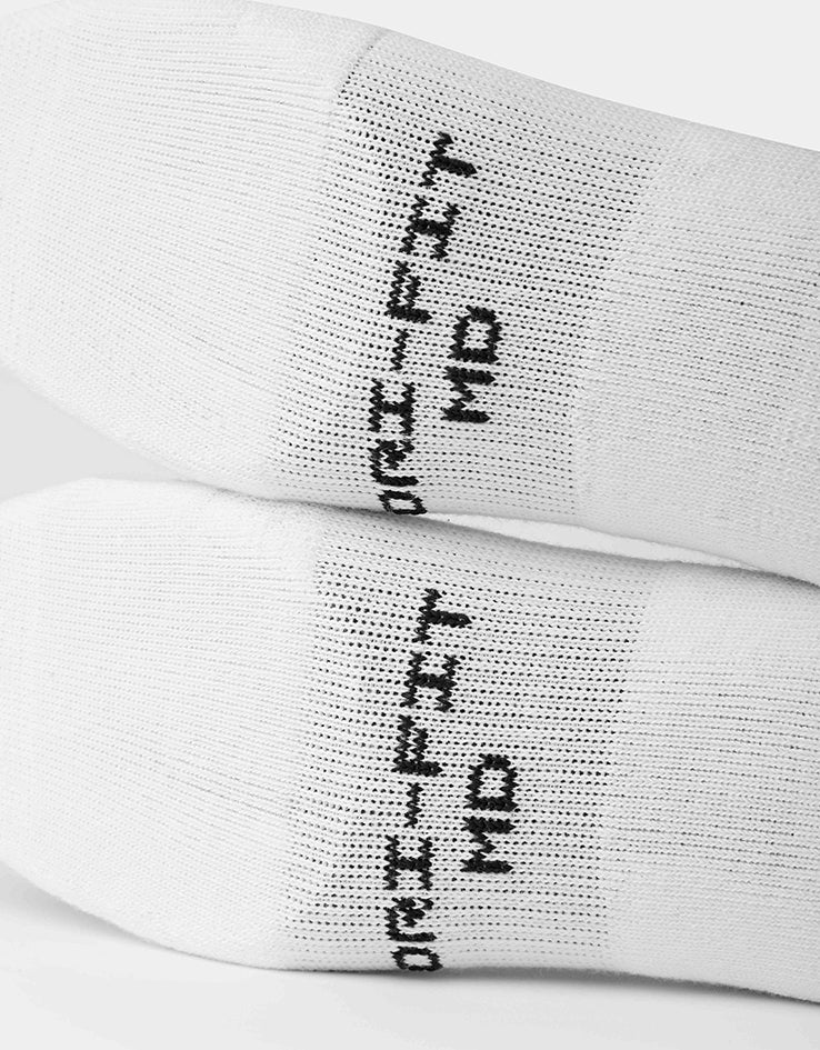Nike Everyday Elevated 6 Pack Crew Socks - White/Black