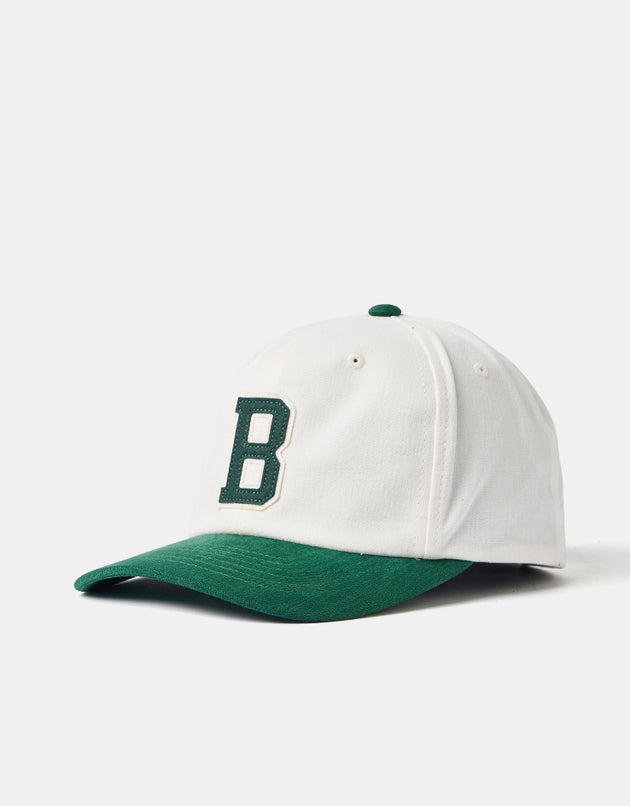 Brixton Big B Cap - Off White/Primal Green