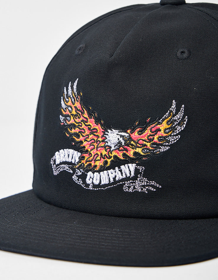 Brixton Blazing Snapback Cap - Black