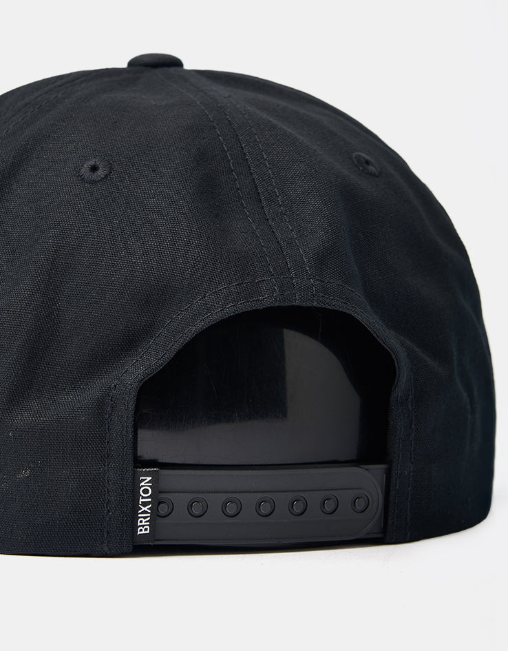 Brixton Blazing Snapback Cap - Black